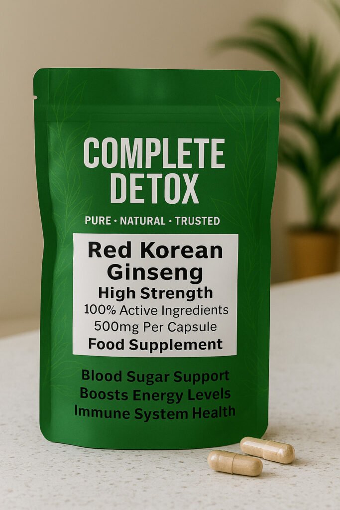 Red Korean Ginseng High Strength Capsules